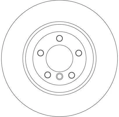 Handler.Part Brake disc TRW DF4389S 2