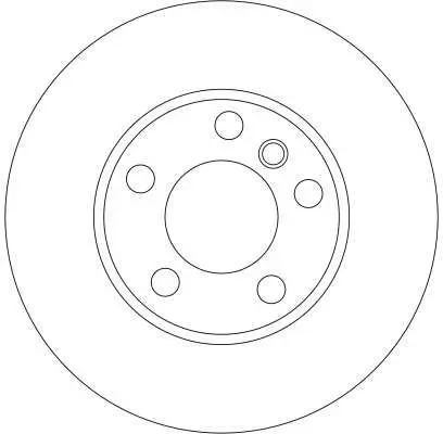 Handler.Part Brake disc TRW DF4390S 2