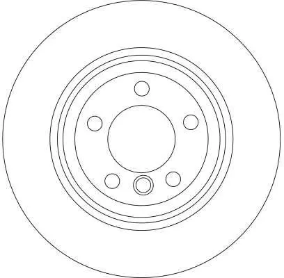 Handler.Part Brake disc TRW DF4391 2