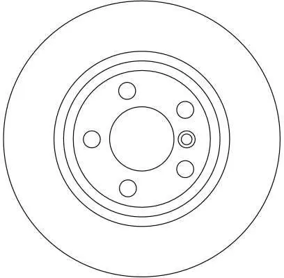 Handler.Part Brake disc TRW DF4392S 2