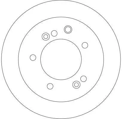 Handler.Part Brake disc TRW DF4394 2