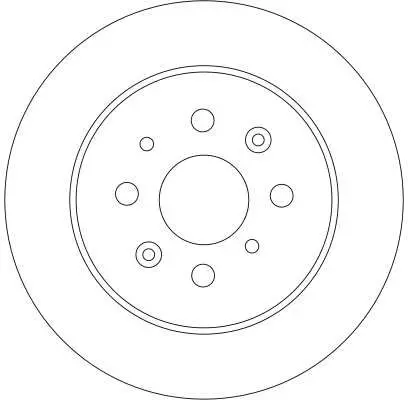 Handler.Part Brake disc TRW DF4402 2