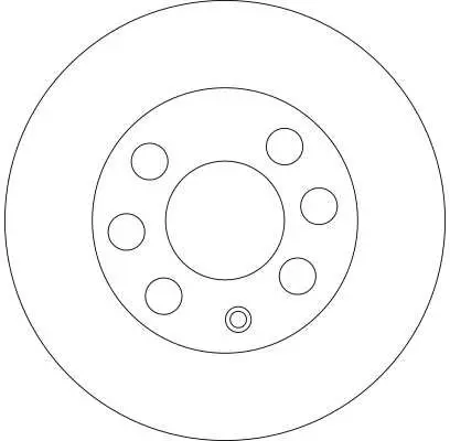 Handler.Part Brake disc TRW DF4439 2