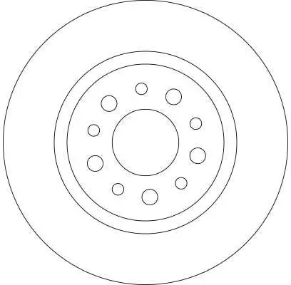 Handler.Part Brake disc TRW DF4440 2