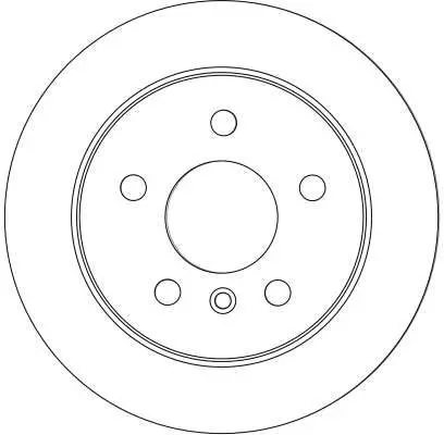 Handler.Part Brake disc TRW DF4453 2