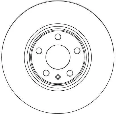 Handler.Part Brake disc TRW DF4470 2