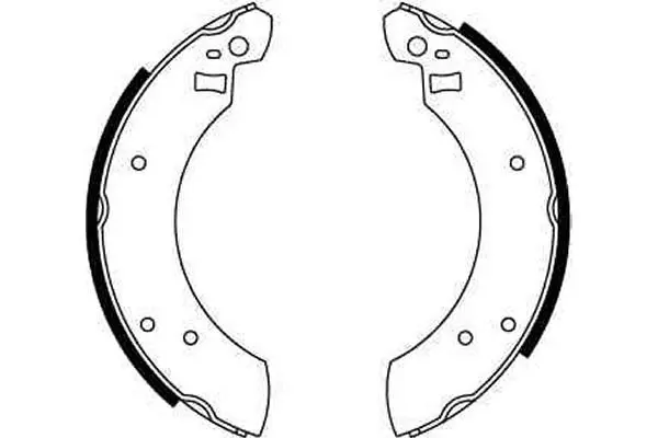 Handler.Part Brake shoe set TRW GS6132 2