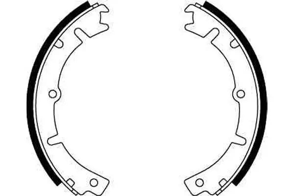 Handler.Part Brake shoe set TRW GS8011 2