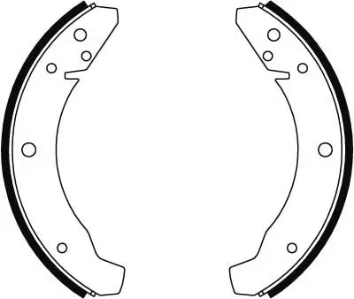 Handler.Part Brake shoe set TRW GS8025 2