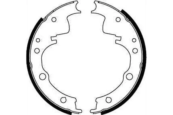 Handler.Part Brake shoe set TRW GS8148 2