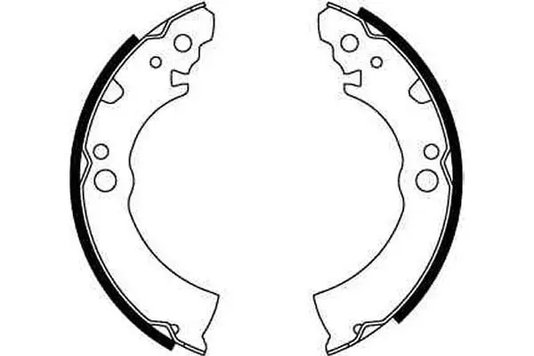 Handler.Part Brake shoe set TRW GS8157 2