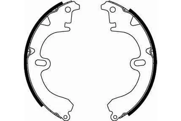 Handler.Part Brake shoe set TRW GS8181 2