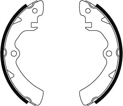 Handler.Part Brake shoe set TRW GS8195 2