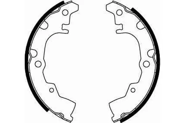 Handler.Part Brake shoe set TRW GS8199 2