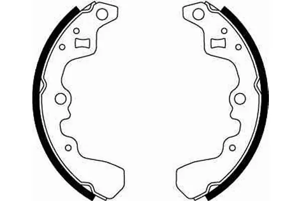 Handler.Part Brake shoe set TRW GS8248 2