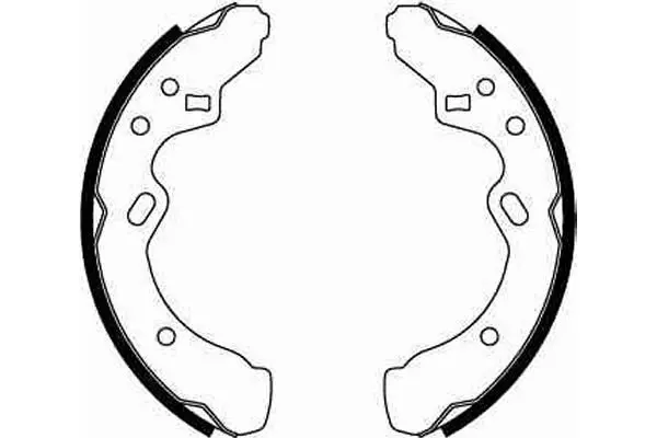 Handler.Part Brake shoe set TRW GS8288 2