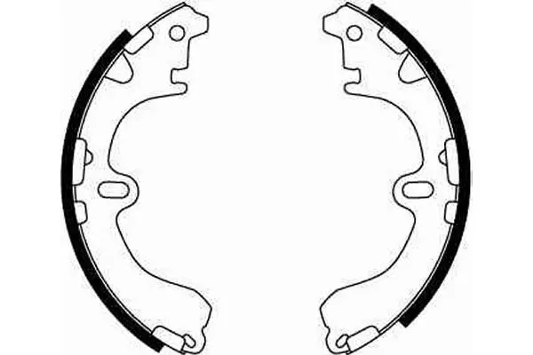 Handler.Part Brake shoe set TRW GS8291 2