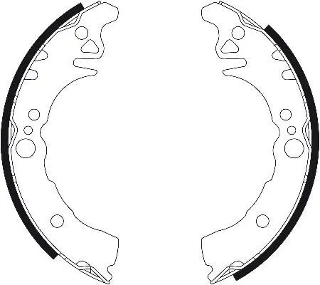 Handler.Part Brake shoe set TRW GS8452 2