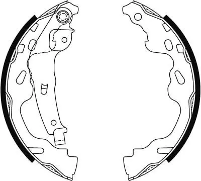 Handler.Part Brake shoe set TRW GS8480 2