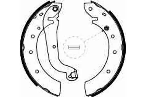 Handler.Part Brake Shoe Set TRW GS8557 2