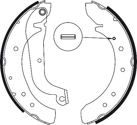 Handler.Part Brake Shoe Set TRW GS8562 2