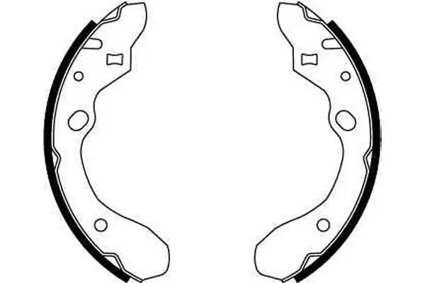 Handler.Part Brake shoe set TRW GS8582 2