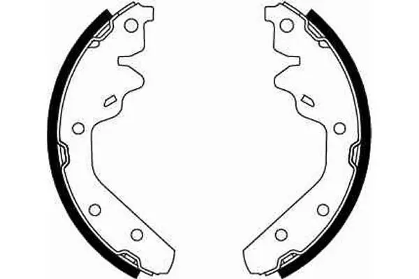 Handler.Part Brake shoe set TRW GS8644 2