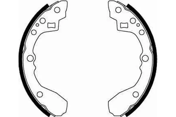 Handler.Part Brake shoe set TRW GS8675 2