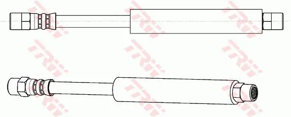 Handler.Part Brake hose TRW PHA127 2