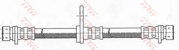 Handler.Part Brake hose TRW PHA172 2