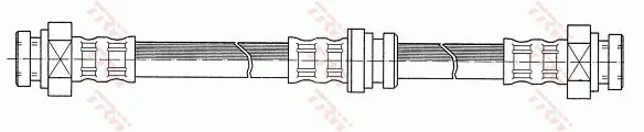 Handler.Part Brake hose TRW PHA366 2