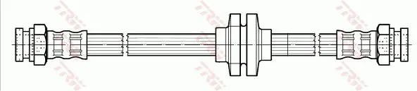 Handler.Part Brake hose TRW PHA494 2