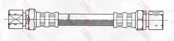 Handler.Part Brake hose TRW PHA526 2