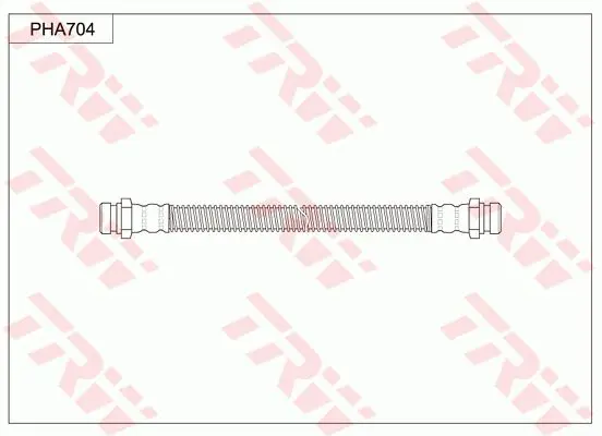 Handler.Part Brake hose TRW PHA704 1