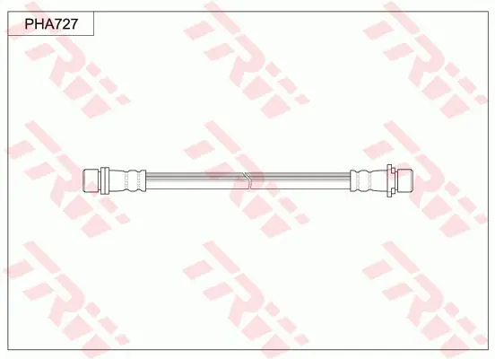 Handler.Part Brake hose TRW PHA727 1