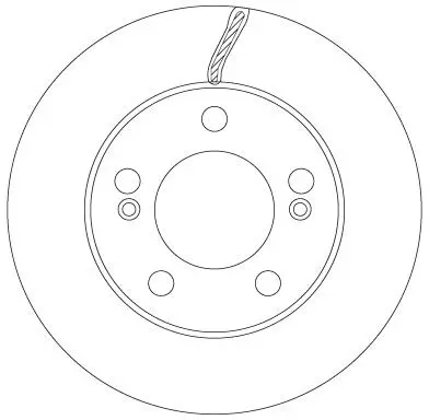 Handler.Part Brake Disc TRW DF6888 1