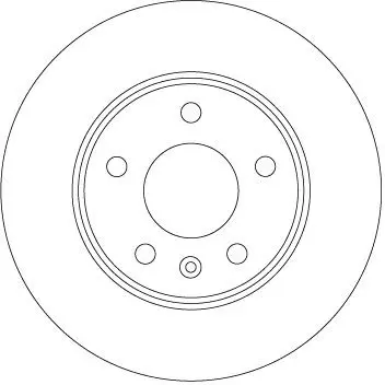 Handler.Part Brake Disc TRW DF6915 1