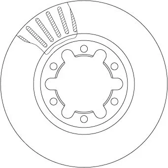 Handler.Part Brake disc TRW DF7237 2