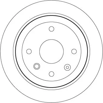 Handler.Part Brake disc TRW DF7381 2