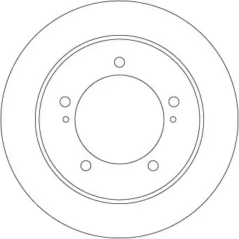 Handler.Part Brake disc TRW DF7839 2