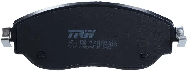 Handler.Part Brake pad set, disc brake TRW GDB2096 5