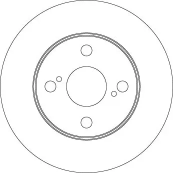 Handler.Part Brake disc TRW DF4827 2