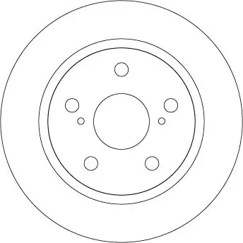 Handler.Part Brake disc TRW DF4830 2