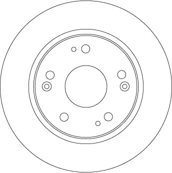 Handler.Part Brake disc TRW DF4837 2