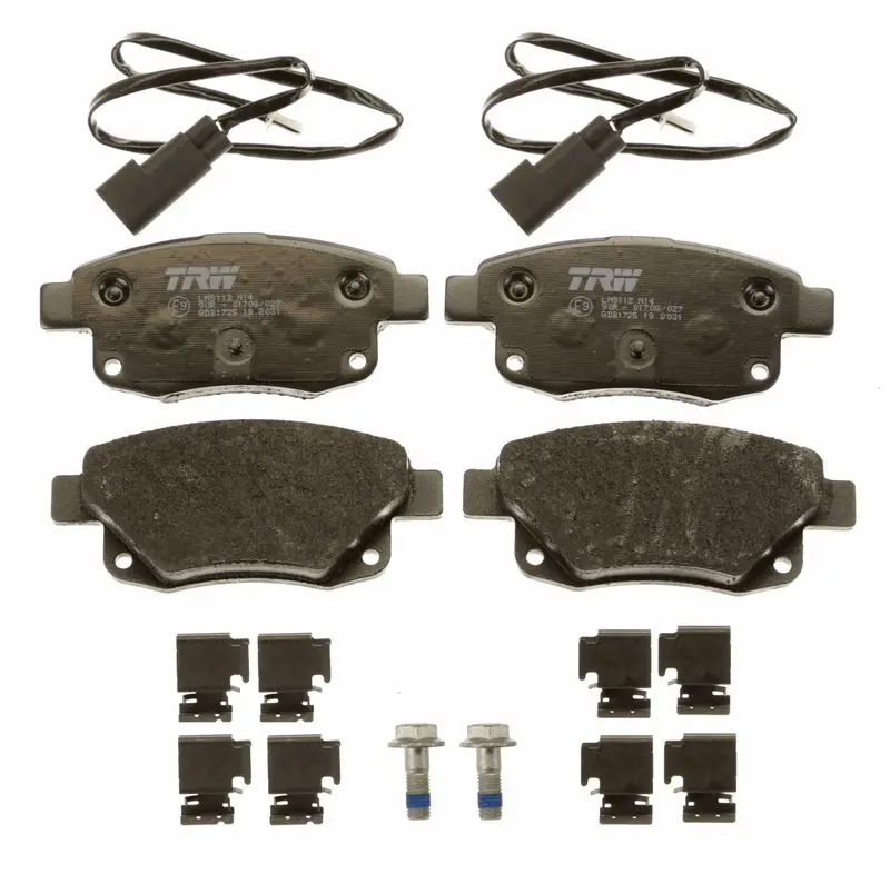 Handler.Part Brake pad set, disc brake TRW GDB1725 2