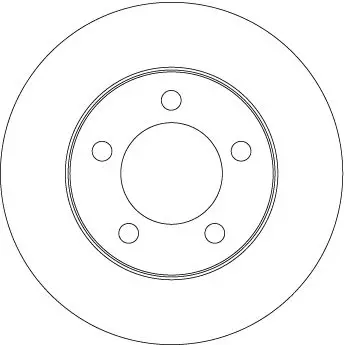 Handler.Part Brake disc TRW DF2816S 2