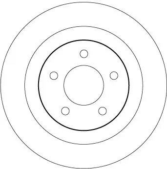 Handler.Part Brake disc TRW DF4468 2