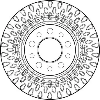 Handler.Part Brake disc TRW DF4479 2