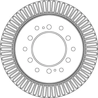 Handler.Part Brake disc TRW DF4484 2