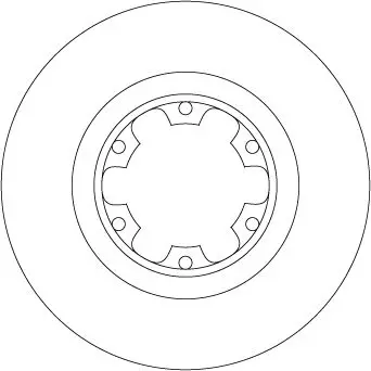 Handler.Part Brake disc TRW DF4553 2